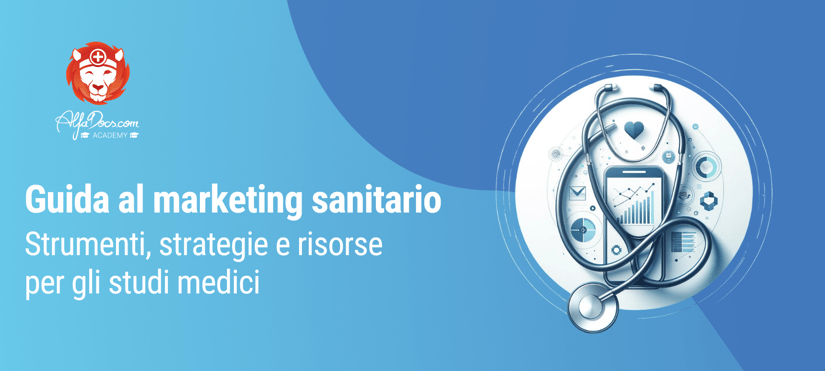 Header guida al marketing sanitario