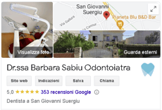 Dr.ssa Barbara Sabiu google maps
