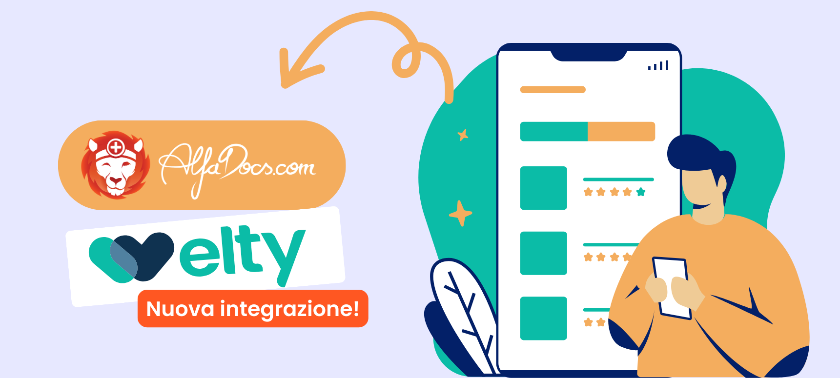 Agenda senza buchi e più visibilità online con l’integrazione di AlfaDocs ed Elty